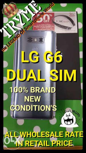 64Gb LG G6 Brand New Condition Dual Sim