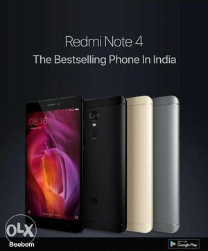A new xiaomi redmi note 4 only 3 month use