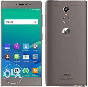 Gionee s6s with earphone, charger and bill...