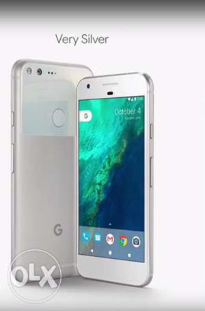 Google pixcel 3month old mobile is argent sale