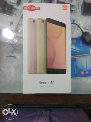 I want to sell my Redmi 4A full 12 month warranty new pack