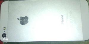 IPhone 5 silver colour new condition with volt