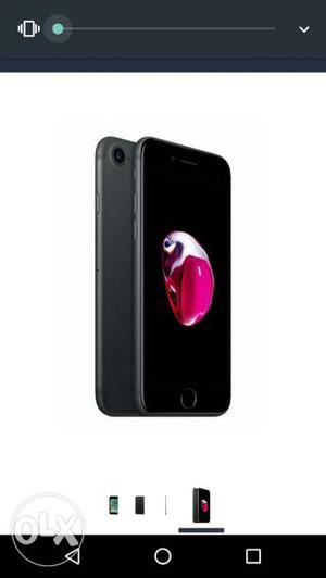 Iphone7 black color, new condition under warrenty