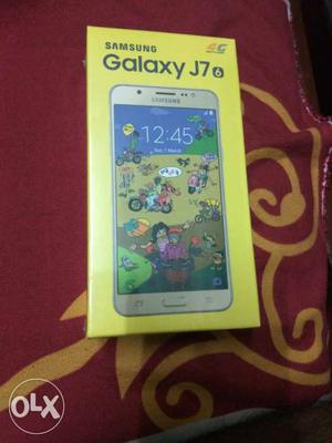 Its sealed pack, Galaxy J7 6, 4G support, Super