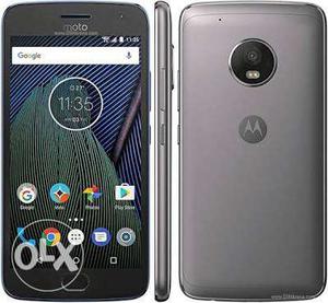 Motorola G5 Plus Lunar Grey 3.5 Months Old With