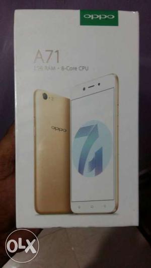 New Seal Pack Oppo A 71 Gold 3 Gb Ram