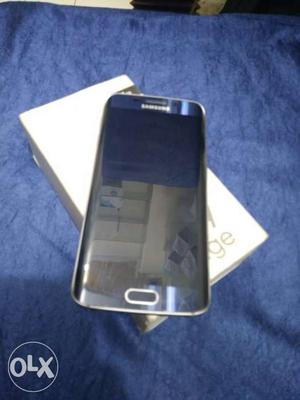 New condition Samsung galaxy s6 edge 64gb blue 1