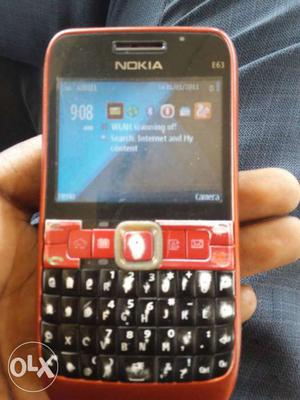 Nokia e63 3g mobile good working condition