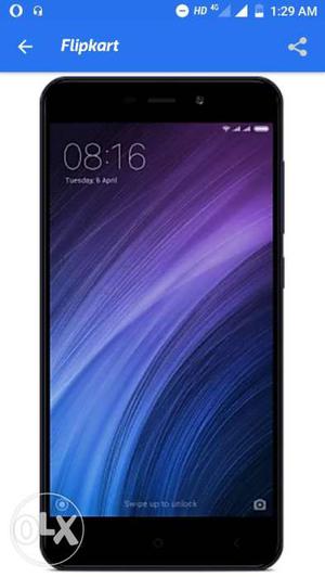 Redmi 4a black new brand seal packed 3 GB ram &