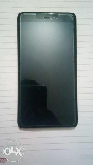 Redmi Note ) black with 4 gb ram and 64 gb