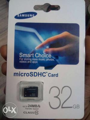 Samsung 32GB memorycard/water proof