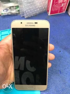 Samsung A-8 good condition with ori. Charger.