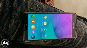 Samsung Note 4 good condition dabba charger all