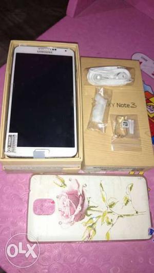 Samsung galaxy note 3 good condition with extra
