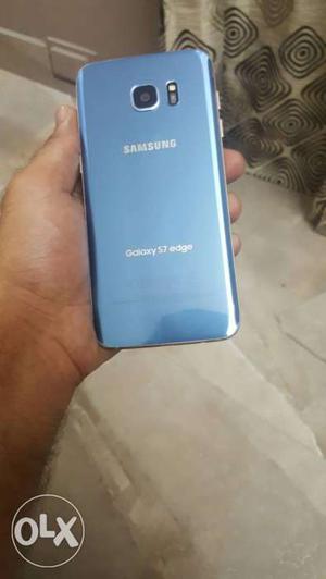 Samsung galaxy s7 edge limited colour blue unused
