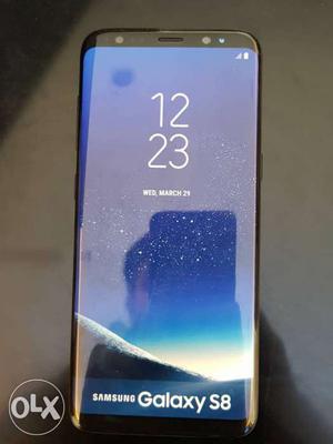 Samsung galaxy s8 new condition 3 month old