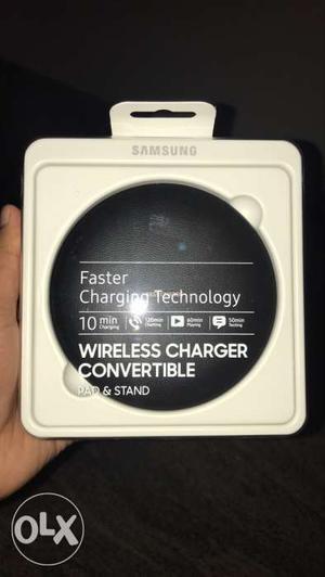 Unopened New Samsung Fast wireless charger.
