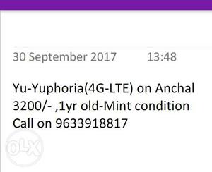 Yu-Yuphoria in Anchal,lady used one ie Mint