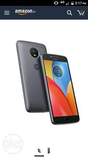 2 days older Moto e4 phone with Bill and all