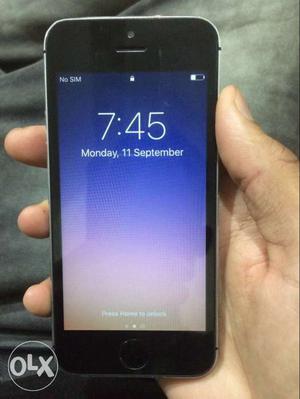Apple iPhone 5s (Space Grey, 16GB) 6 months old