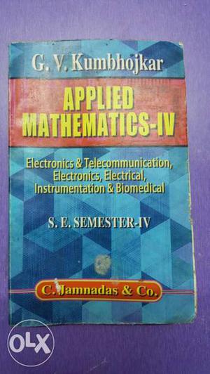 Applied mathematics book for Mumbai university