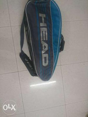 Black And Blue Head Tennis Rocket Bag