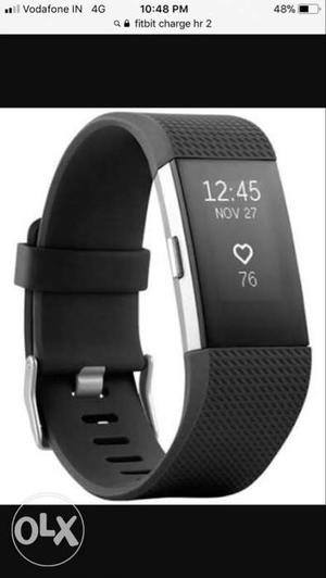 Fitbit Watch Charge HR 2 (Black) 3 Months OlD