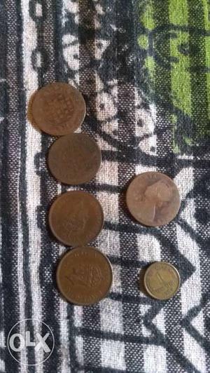 I have a collection of more than 50 old coins.