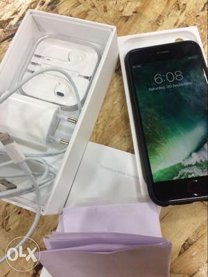 I phone 6 64 gb with bill box charger headphones