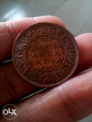  Indian Quarter Coin
