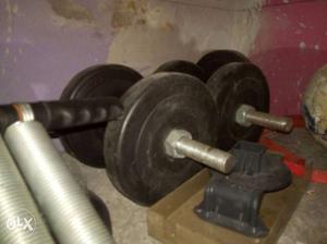 It is my new and unused 20 kg home gym set with