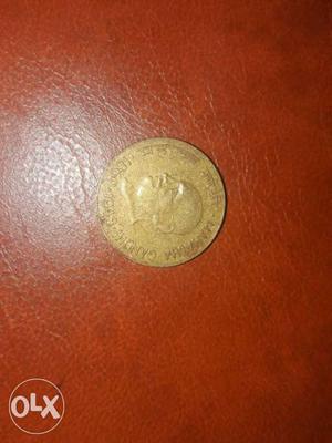 It's Mahatma GANDHI coin
