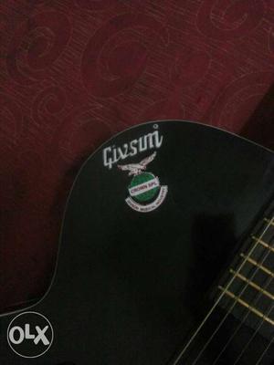 New hai one month old Black Givsun Acoustic Guitar