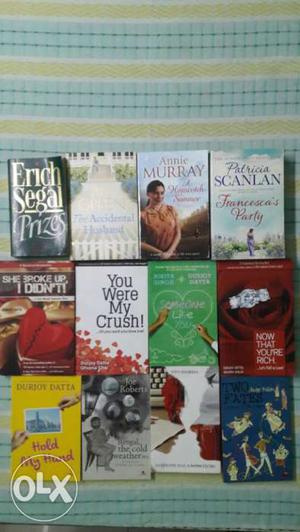 Novels /story books in excellent condition at 125