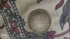  One Rupee India Silver-colored Coin