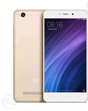 Redmi 4a gold seal pack 16gb..