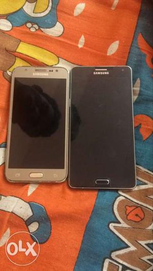 Samsung A7 and J5 with a top condition without