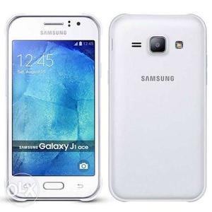 Samsung j1 ace white not used box piece