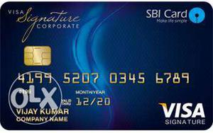 Sbi credit card all types call me