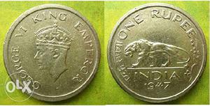 Silver India Coin 