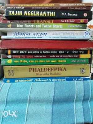 VEDIC ASTROLOGY BOOKS In good condition*best price