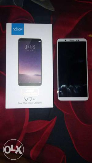 Vivo V7 plus Only 15 Days Used With Bill And All