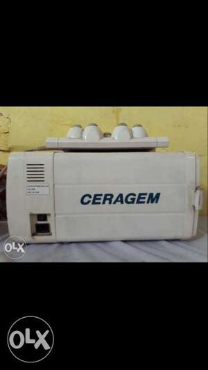 White Ceragem Appliance
