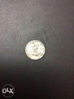 1/4 Rupee Coin India 