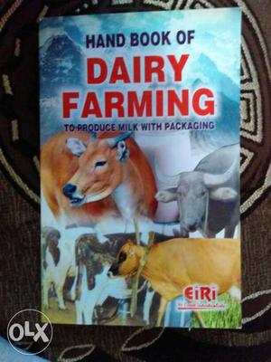 A Useful book on dairy farming management