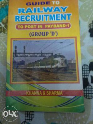 Good book to guide you for railway job