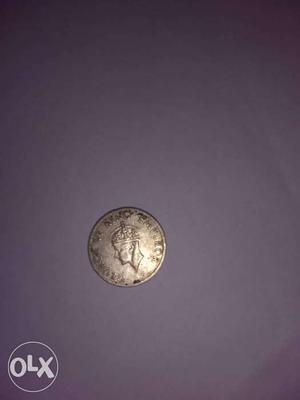 One quarter  coin