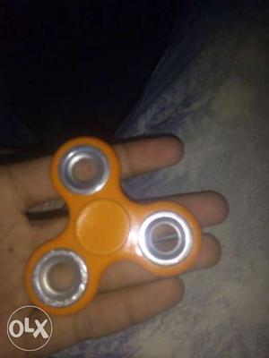Orange 3-blades Hand Spinner