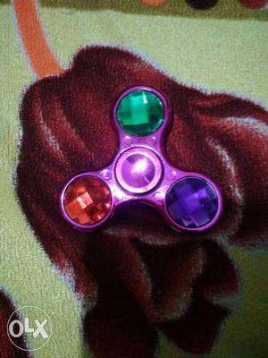 Pink,orange,green,purple fidget hand spinner
