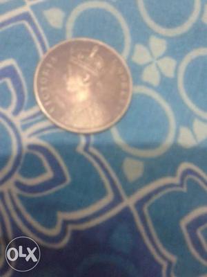  very old silver coin Victoria